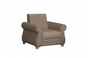 Кресло для отдыха "Порто" (велюр киви латте / микровельвет крем) в Диксоне - dikson.katalogmebeli.com | фото