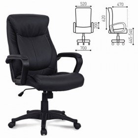 Кресло офисное BRABIX Enter EX-511 (черный) в Диксоне - dikson.katalogmebeli.com | фото