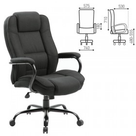 Кресло офисное BRABIX Heavy Duty HD-002 (ткань) в Диксоне - dikson.katalogmebeli.com | фото