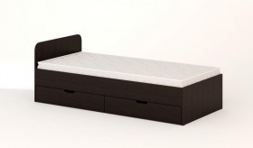 Кровать с ящиками 900 (Венге) в Диксоне - dikson.katalogmebeli.com | фото