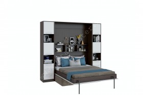 Шкаф-кровать с диваном БЕЛА в Диксоне - dikson.katalogmebeli.com | фото